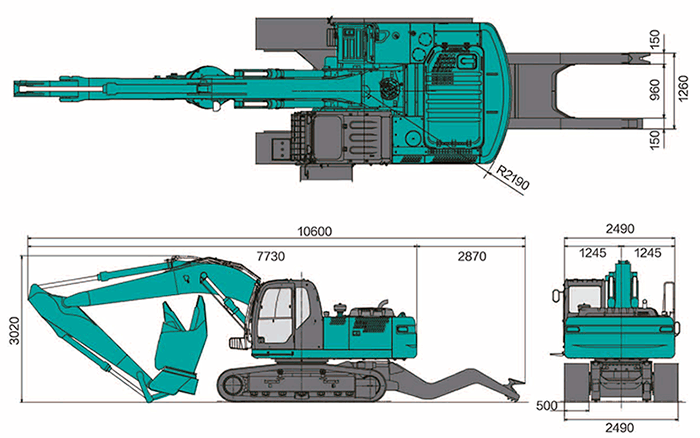 SK130-8 金屬解體機(jī)